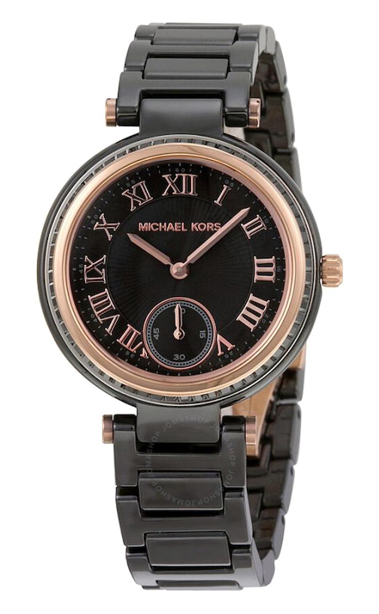 Michael Kors MK6242 34 mm Siyah Çelik Kordon Analog Kadın Kol Saati