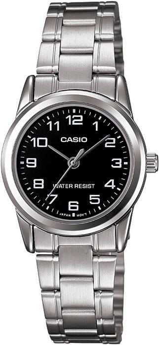 Casio LTP-v001d-1budf 25 mm Gri Çelik Kordon Analog Kadın Kol Saati