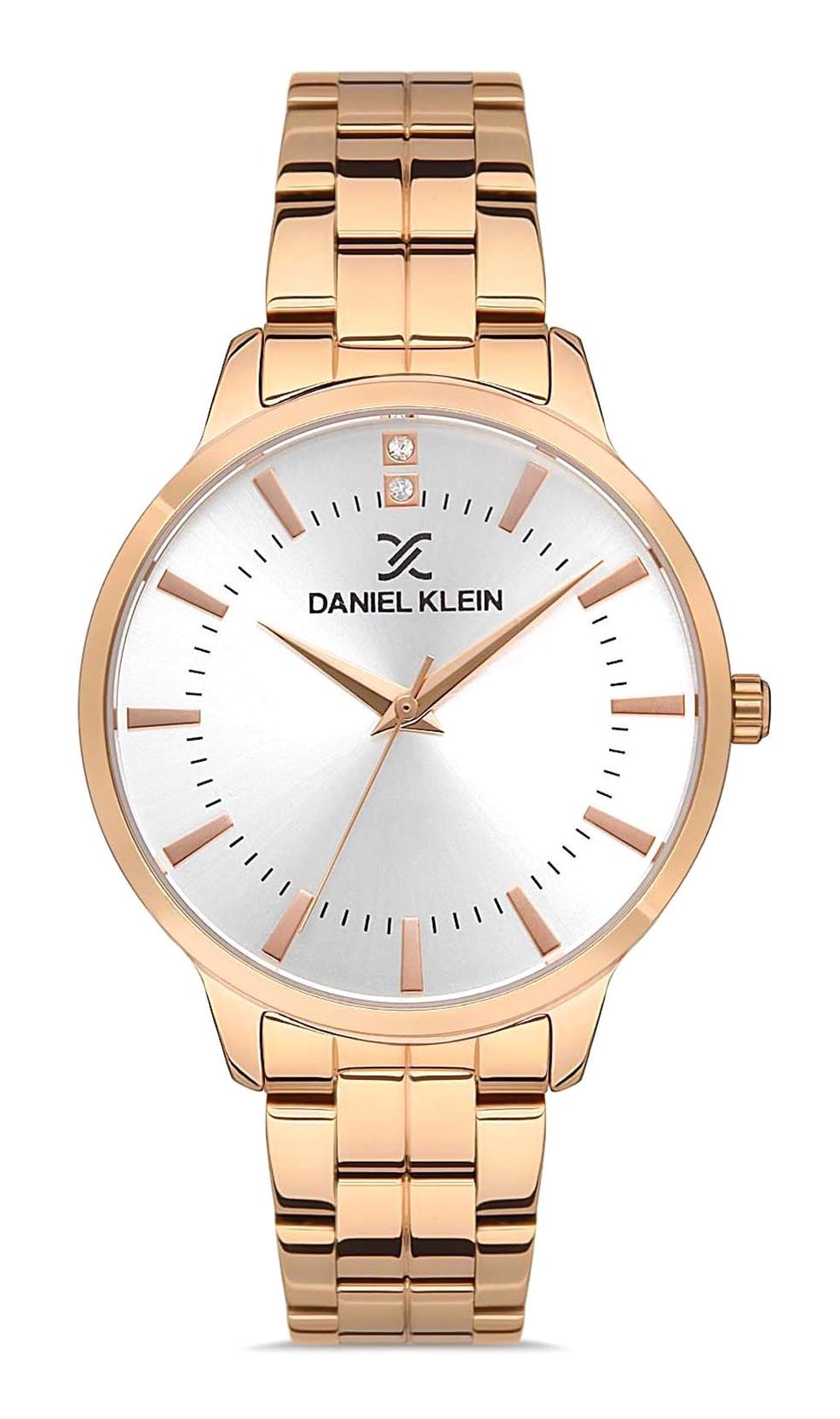 Daniel Klein DKE.1.10307.2 34 mm Rose Gold Metal Kordon Analog Kadın Kol Saati