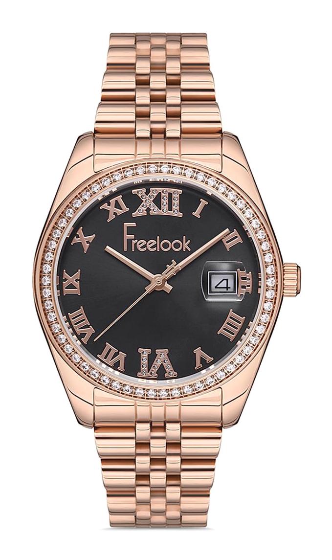 Freelook FL.1.10216.2 36 mm Rose Gold Çelik Kordon Analog Kadın Kol Saati