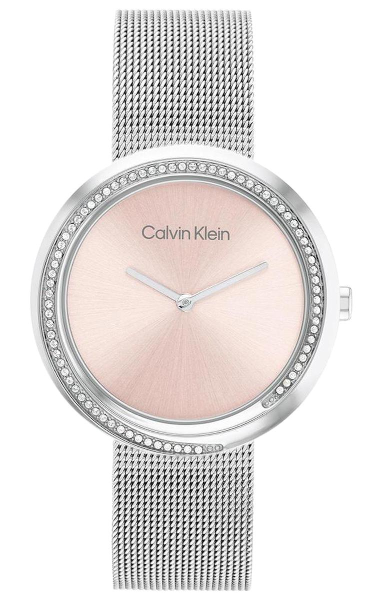 Calvin Klein CK25200149 34 mm Gri Çelik Kordon Analog Kadın Kol Saati