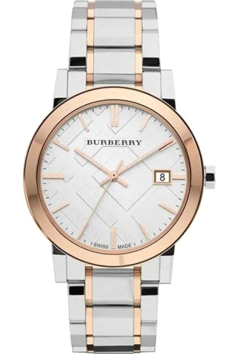 Burberry BU9205 26 mm Gri-Rose Gold Çelik Kordon Analog Kadın Kol Saati