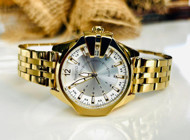 Ferrucci FC.14165TM.05 33 mm Altın Çelik Kordon Analog Kadın Kol Saati