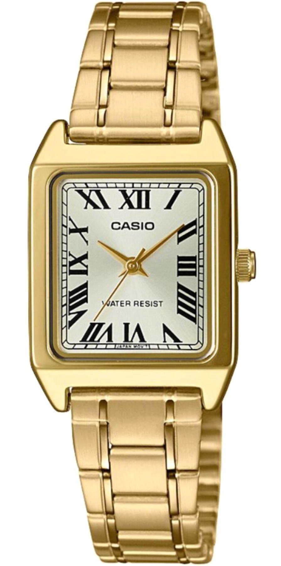 Casio LTP-V007G-9BUDF 21 mm Altın Çelik Kordon Analog Kadın Kol Saati