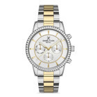 Daniel Klein DKE.1.10229.5 Takvimli 34 mm Altın-Gri Metal Kordon Analog Kadın Kol Saati