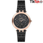 Essence ES6499FE.060 34 mm Siyah Çelik Kordon Analog Kadın Kol Saati