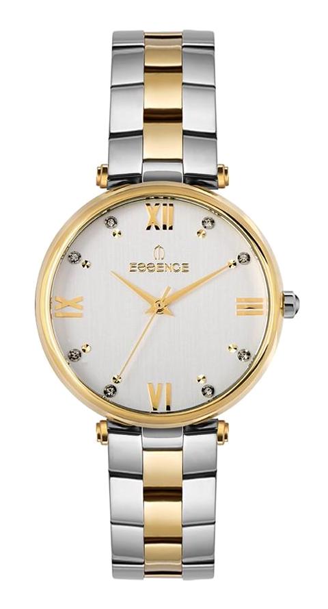 Essence ES6648FE.230 34 mm Altın-Gri Çelik Kordon Analog Kadın Kol Saati