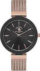 Santa Barbara Polo & Racquet Club SB.1.10121.5 33 mm Rose Gold Metal Kordon Analog Kadın Kol Saati