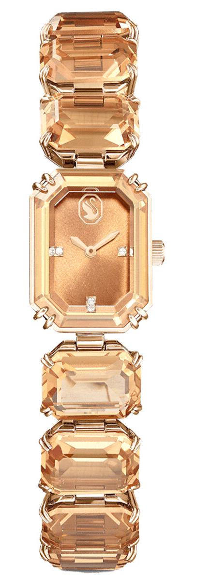 Swarovski SWR5630831 17 mm Kahverengi Metal Kordon Analog Kadın Kol Saati