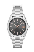 Daniel Klein DK.1.13630-2 Gri Çelik Kordon Analog Kadın Kol Saati