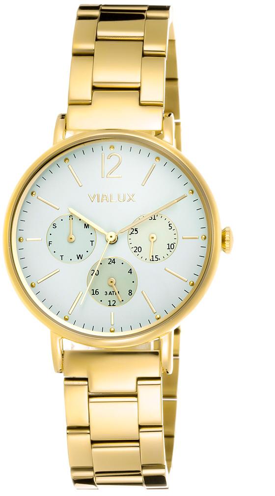 Vialux LY650G-02SG 36 mm Altın Çelik Kordon Analog Kadın Kol Saati