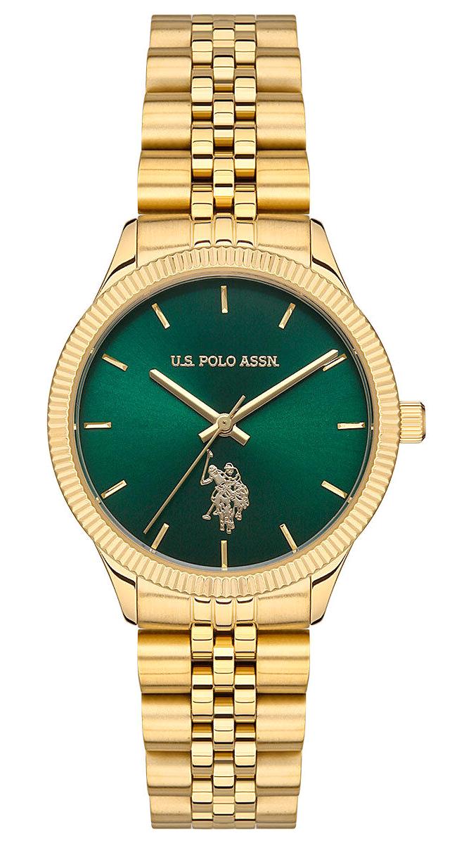 U.S. Polo Assn USPA2061-06 32 mm Altın Çelik Kordon Analog Kadın Kol Saati