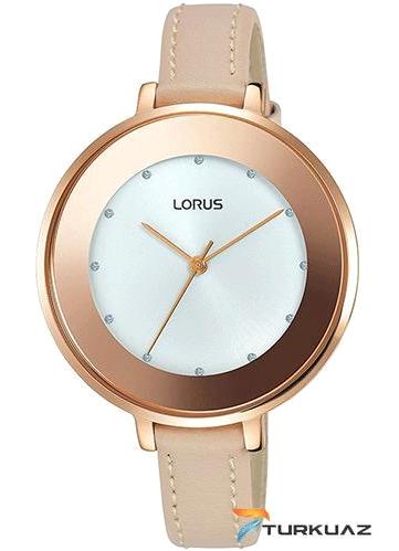 Lorus RG224MX9 36 mm Rose Gold Deri Kordon Analog Kadın Kol Saati