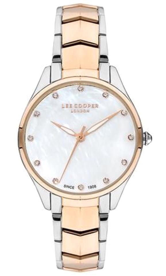 Lee Cooper LC07393.520 40 mm Rose Gold Çelik Kordon Analog Kadın Kol Saati
