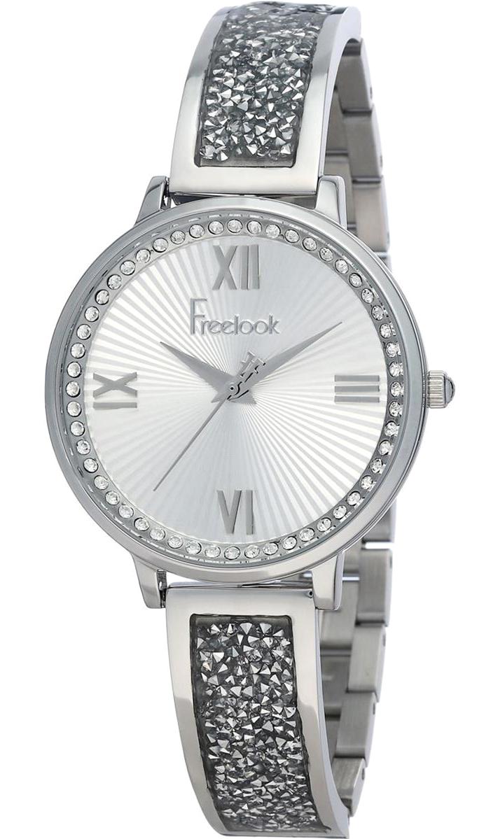 Freelook FL.1.10096.4 33 mm Gri Çelik Kordon Analog Kadın Kol Saati