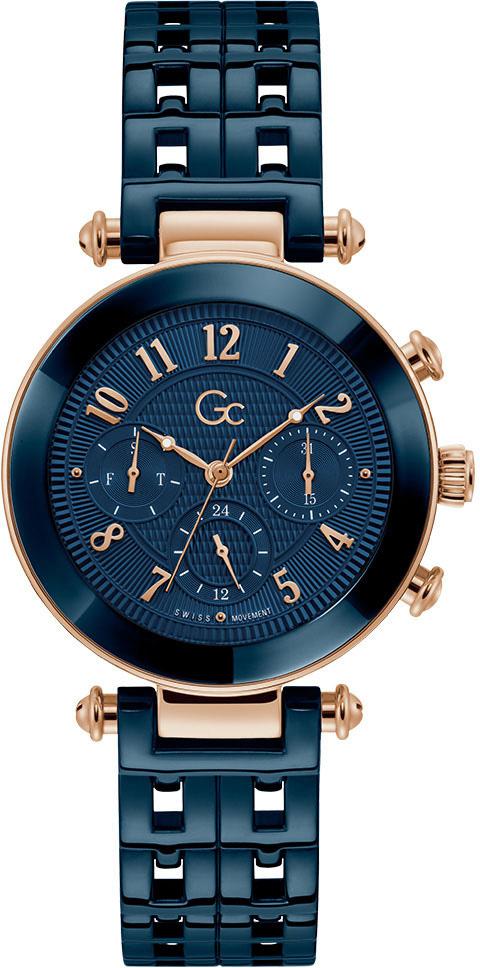 Guess GCY65005L7MF Takvimli 36 mm Mavi Çelik Kordon Analog Kadın Kol Saati