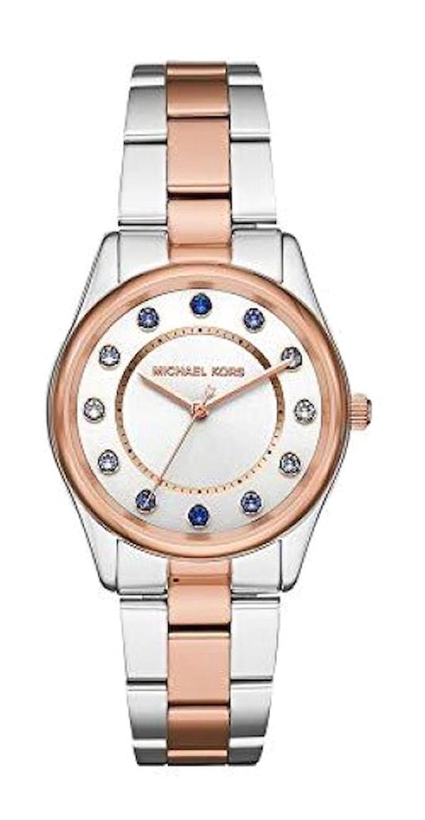 Michael Kors MK6605 38 mm Gri-Rose Gold Çelik Kordon Analog Kadın Kol Saati