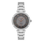 Nacar NC34-39B662-AGMS Takvimli 33 mm Gri Metal Kordon Analog Kadın Kol Saati