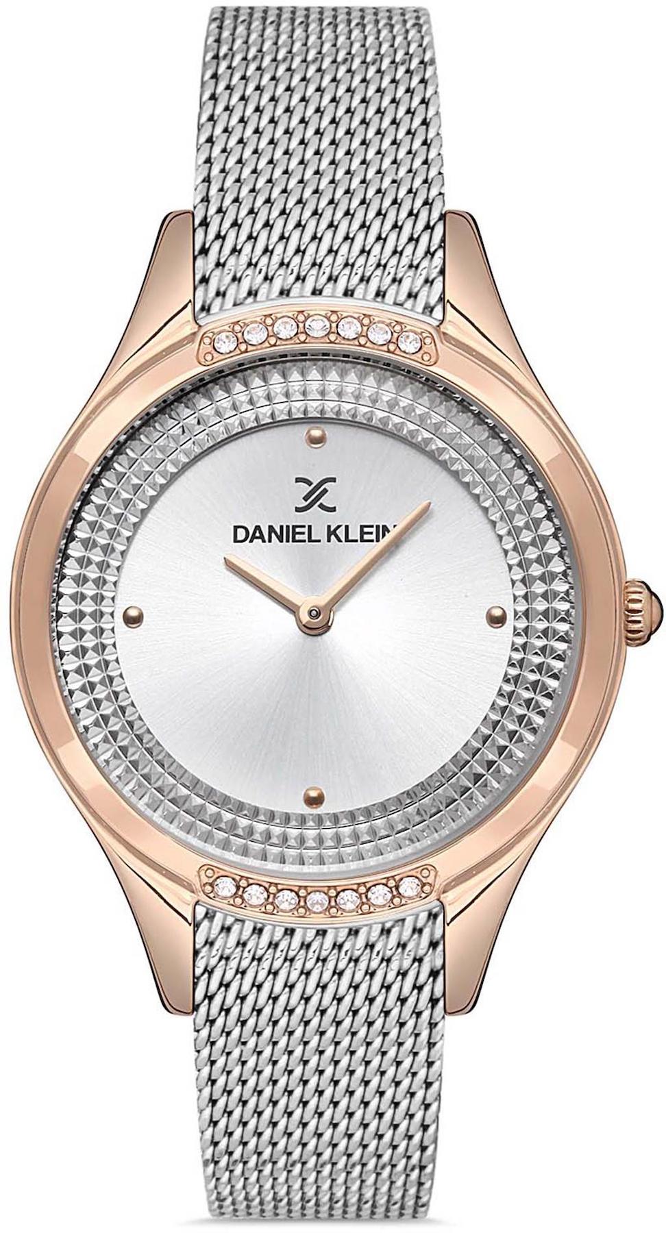 Daniel Klein DK.1.12826.3 35 mm Gri-Rose Gold Çelik Kordon Analog Kadın Kol Saati