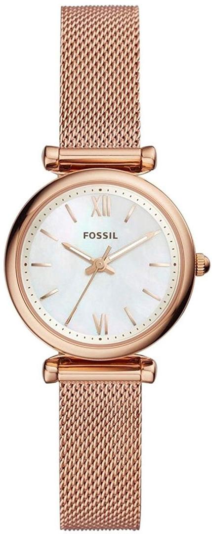 Fossil ES4433 28 mm Rose Gold Çelik Kordon Analog Kadın Kol Saati