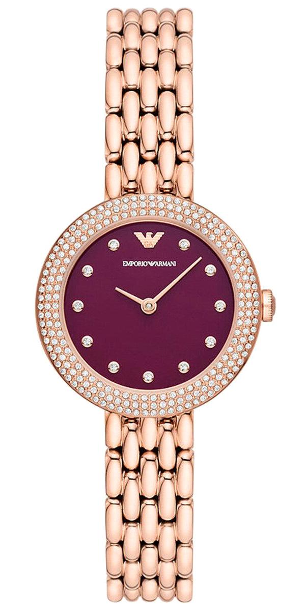 Emporio Armani AR11491 30 mm Rose Gold Çelik Kordon Analog Kadın Kol Saati