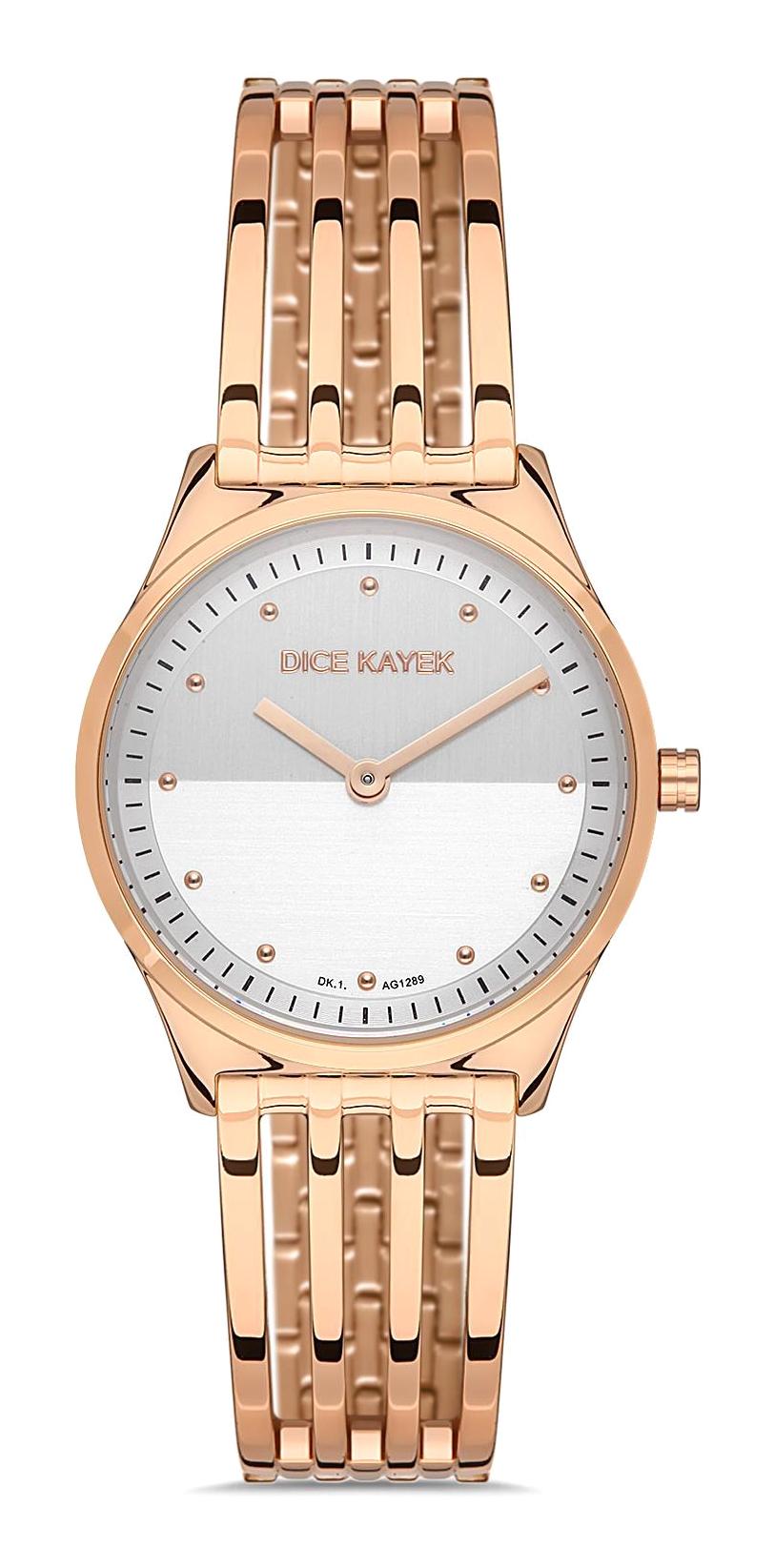 Dice Kayek DK.1.AG1289.04 31 mm Rose Gold Çelik Kordon Analog Kadın Kol Saati