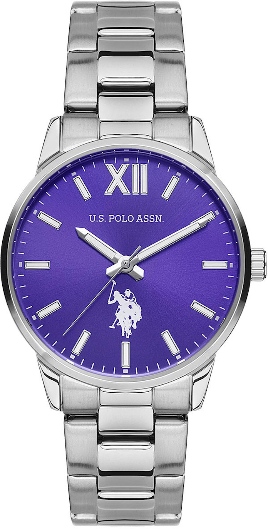 U.S. Polo Assn USPA2057-06 36 mm Gri Çelik Kordon Analog Kadın Kol Saati