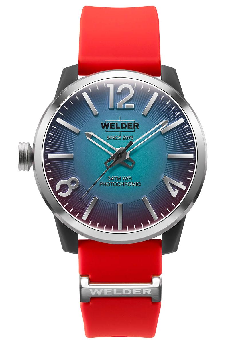 Welder Watch WWRL2003 42 mm Kırmızı Silikon Kordon Analog Kadın Kol Saati
