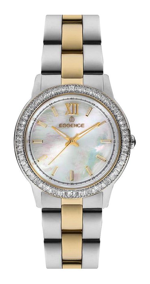 Essence ES6644FE.220 35 mm Altın-Gri Çelik Kordon Analog Kadın Kol Saati