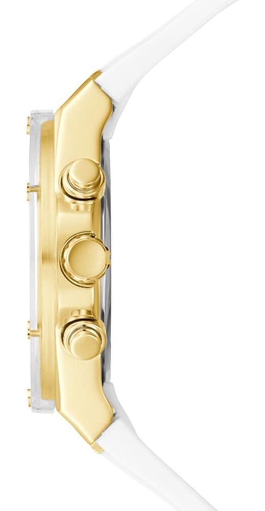 Guess GUGW0409L2 Takvimli 39 mm Beyaz Silikon Kordon Analog Kadın Kol Saati