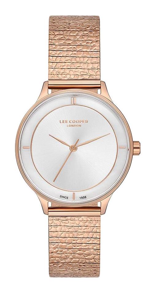 Lee Cooper LC07132.430 40 mm Rose Gold Metal Kordon Analog Kadın Kol Saati