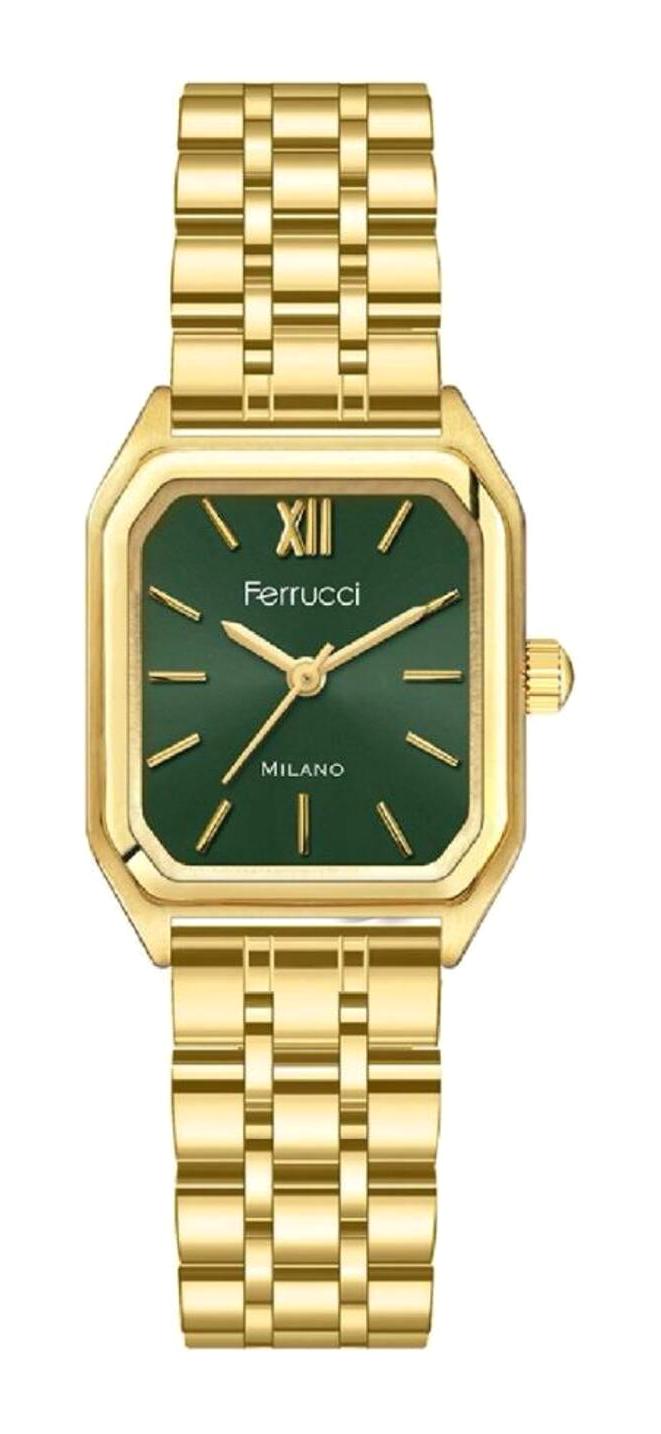 Ferrucci FRC.FT.1.294 31-35 mm Altın Çelik Kordon Analog Kadın Kol Saati