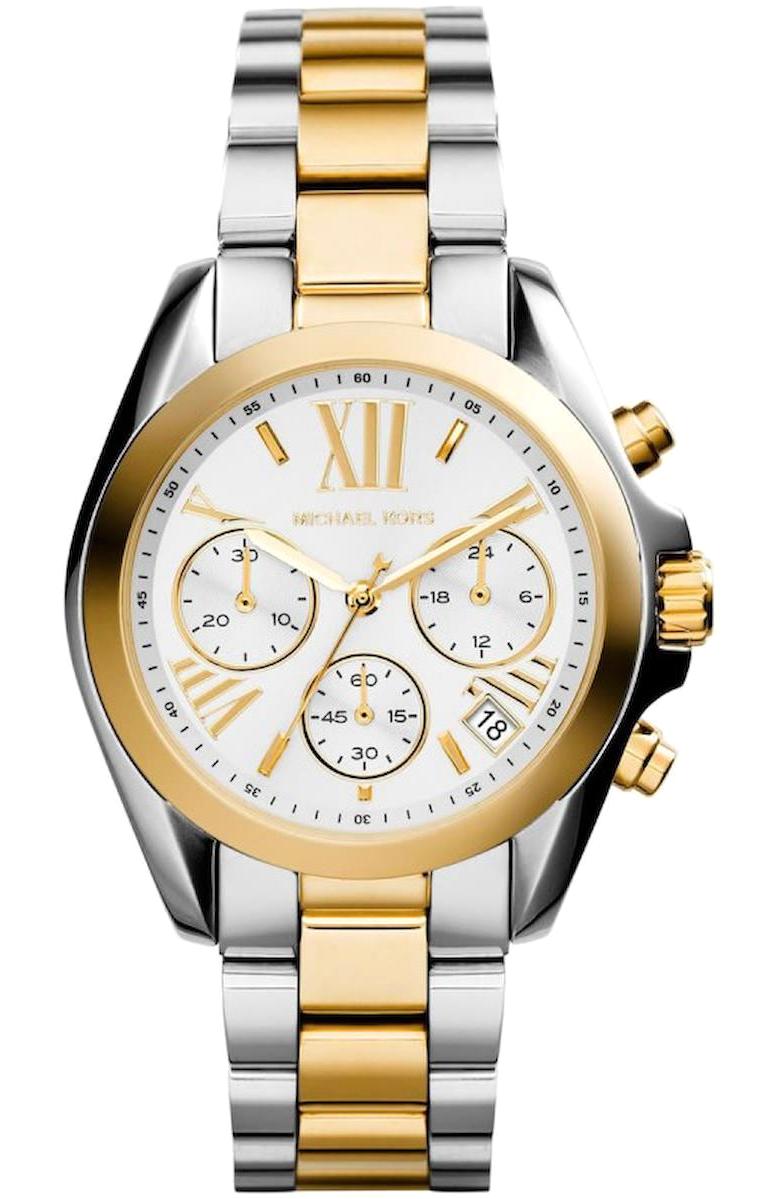 Michael Kors MK5974 36 mm Altın-Gri Çelik Kordon Analog Kadın Kol Saati