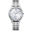 Citizen EM0500-73A 32 mm Gri Çelik Kordon Analog Kadın Kol Saati