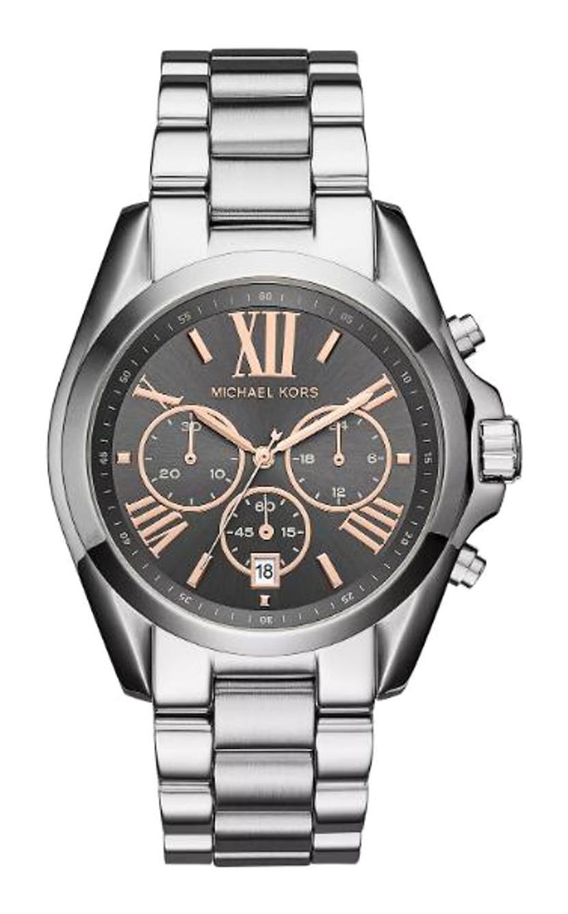 Michael Kors MK6557 43 mm Gri Çelik Kordon Analog Kadın Kol Saati
