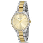 Ferrucci FCF.13886M.04 40 mm Altın-Gri Çelik Kordon Analog Kadın Kol Saati