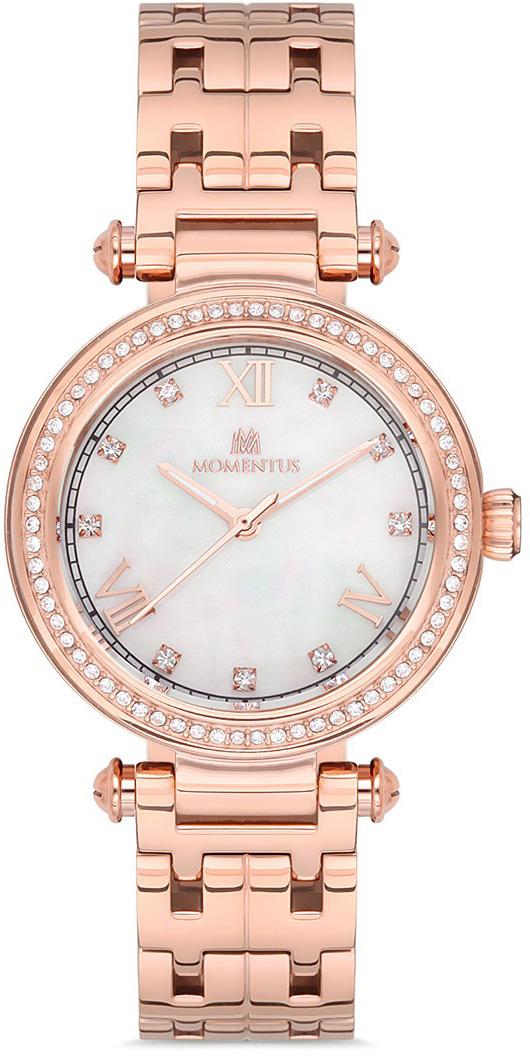 Momentus SS239R-09SR 32 mm Rose Gold Çelik Kordon Analog Kadın Kol Saati