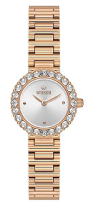 Wesse WWL112104 25 mm Rose Gold Çelik Kordon Analog Kadın Kol Saati