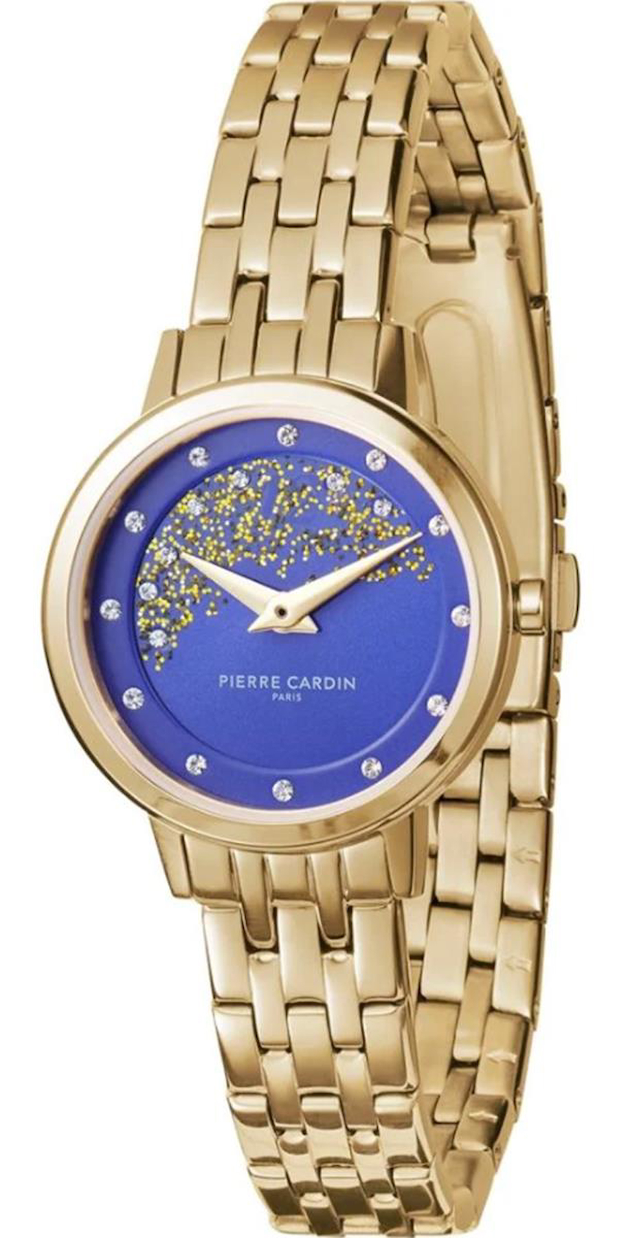 Pierre Cardin CBL.0008 28 mm Altın Çelik Kordon Analog Kadın Kol Saati