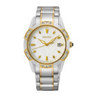 Seiko SKK728P Takvimli 33 mm Altın-Gri Çelik Kordon Analog Kadın Kol Saati