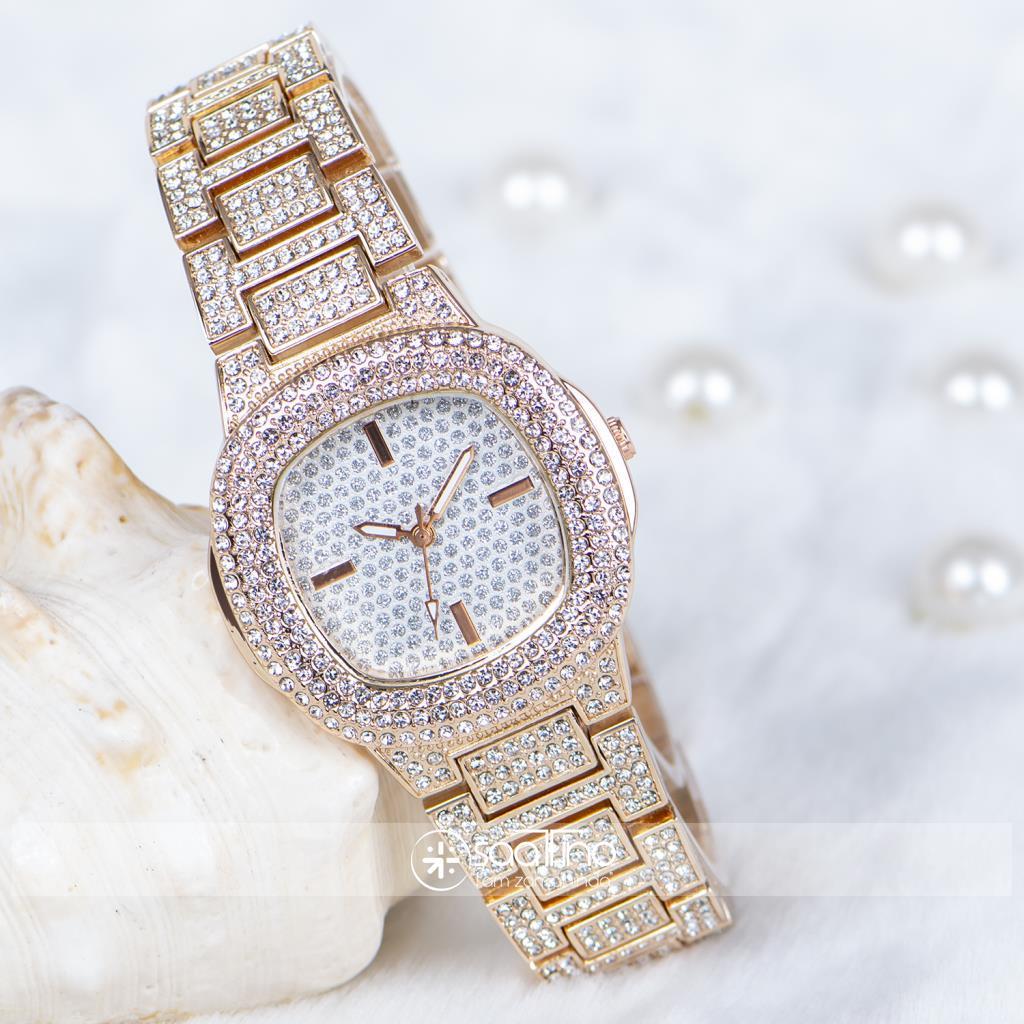 Saattino ST-303800 38 mm Rose Gold Çelik Kordon Analog Kadın Kol Saati