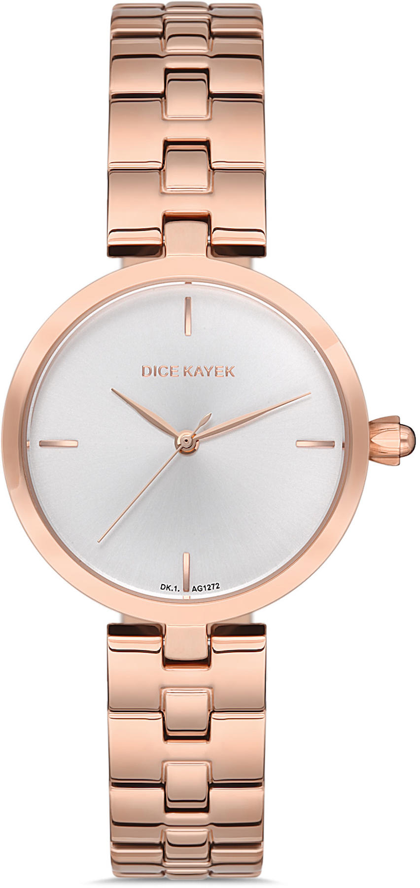 Dice Kayek DK.1.AG1272.04 36 mm Rose Gold Metal Kordon Analog Kadın Kol Saati