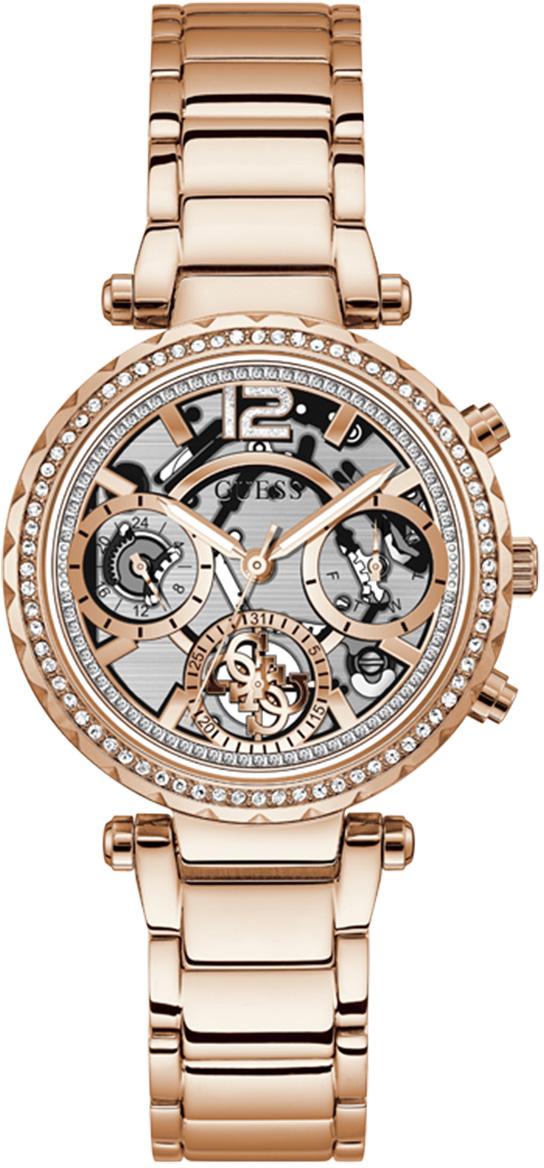 Guess GUGW0403L3 Takvimli 37 mm Rose Gold Çelik Kordon Analog Kadın Kol Saati