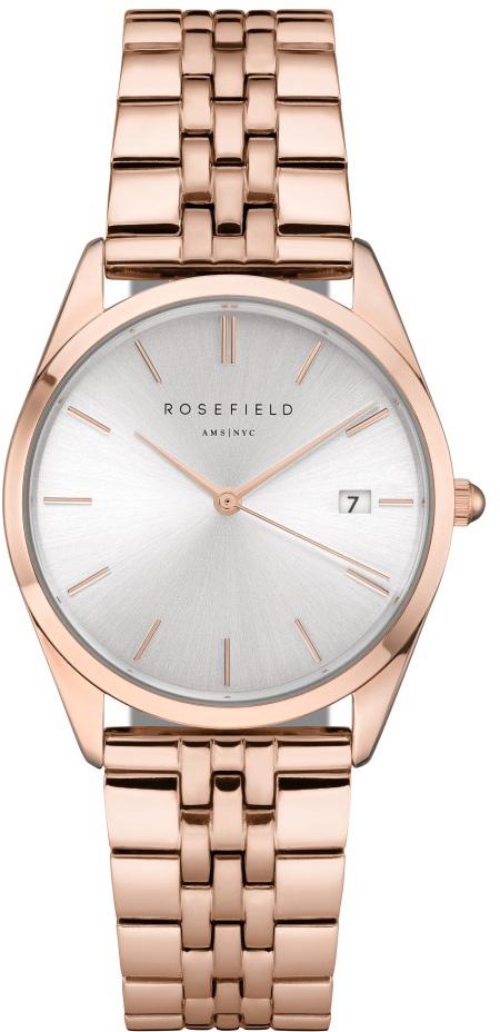 Rosefield ACSR.A14 Takvimli 33 mm Rose Gold Çelik Kordon Analog Kadın Kol Saati