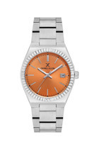 Daniel Klein DKE.1.10647-2 Takvimli 34 mm Gri Çelik Kordon Analog Kadın Kol Saati