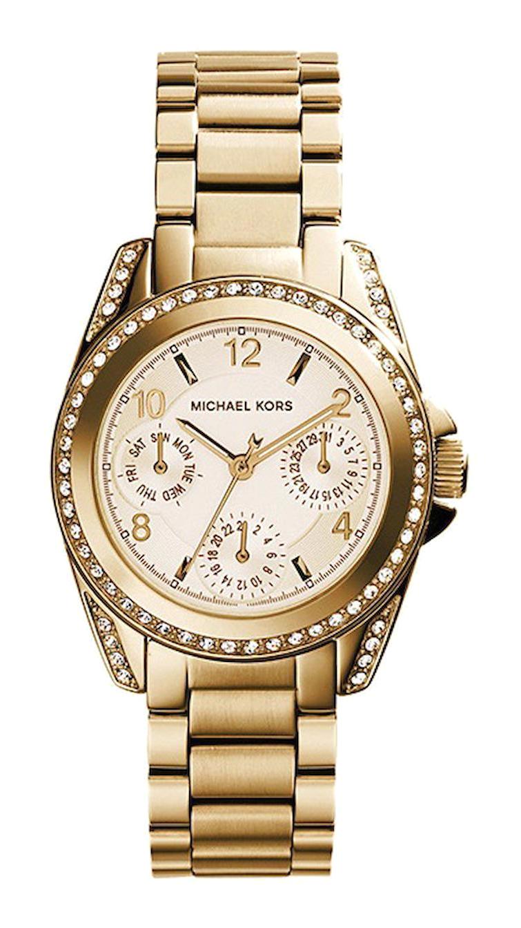 Michael Kors MK5639 Takvimli 33 mm Altın Çelik Kordon Analog Kadın Kol Saati
