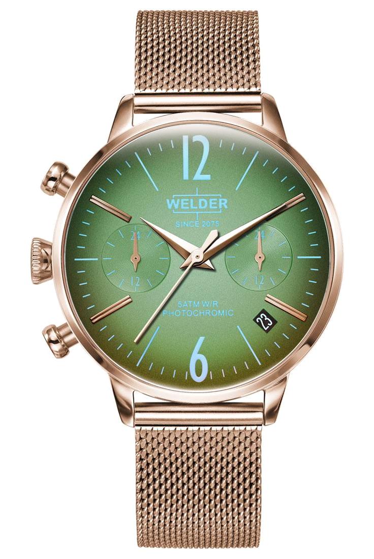 Welder Watch WWRC715 Takvimli 36 mm Rose Gold Çelik Kordon Analog Kadın Kol Saati