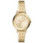 Fossil FBQ3863 34 mm Altın Çelik Kordon Analog Kadın Kol Saati