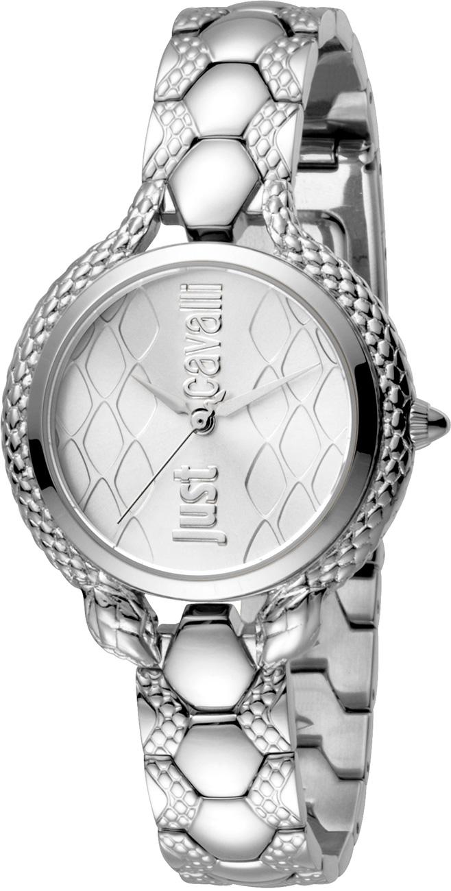 Just Cavalli JC1L046M0055 34 mm Gri Çelik Kordon Analog Kadın Kol Saati