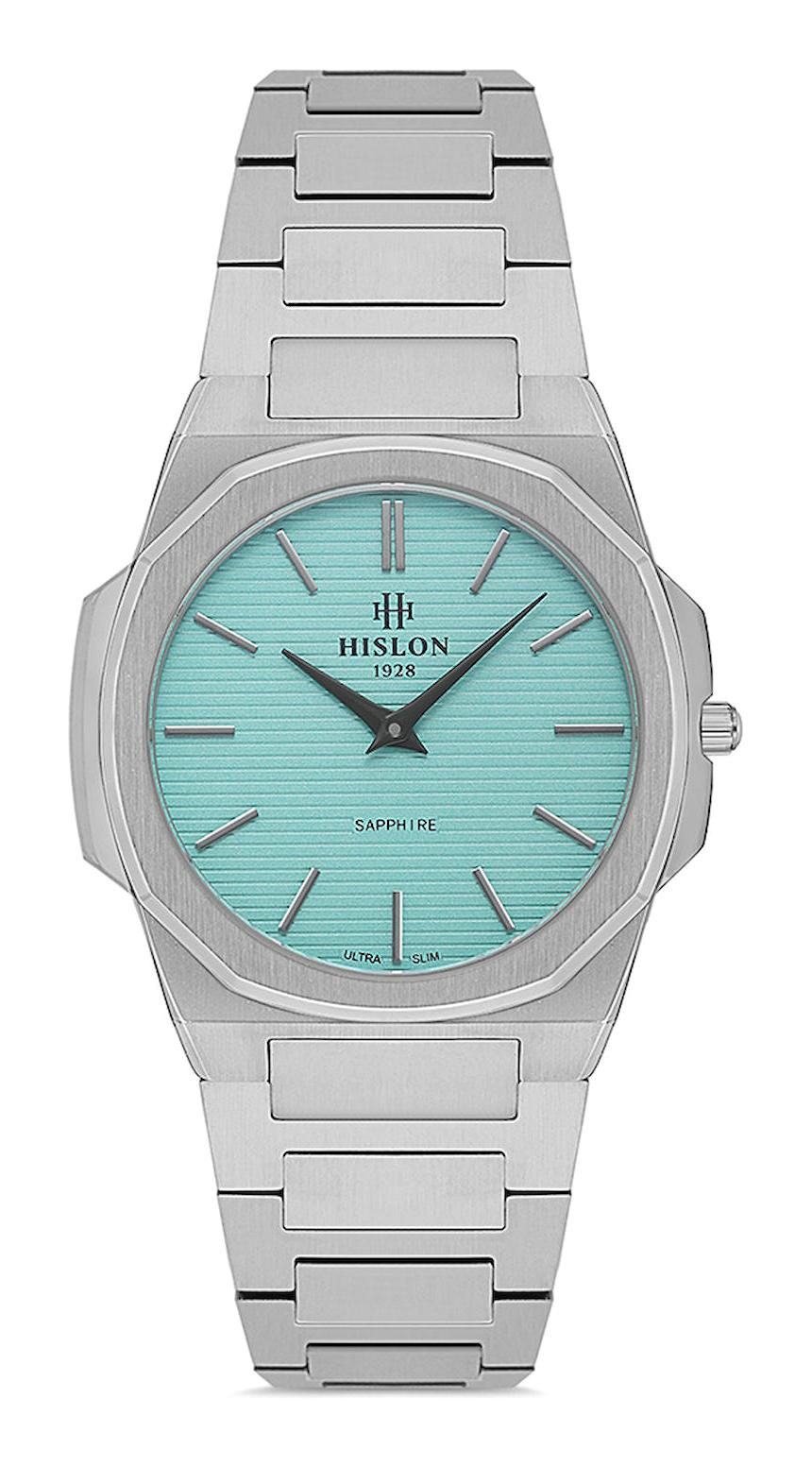 Hislon QL127S-10SS 32 mm Gri Çelik Kordon Analog Kadın Kol Saati